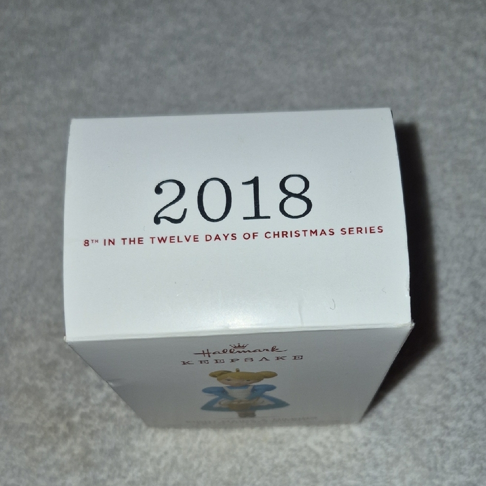 Hallmark Keepsake Ornament with Blue and White Maid - Picture 4 of 7